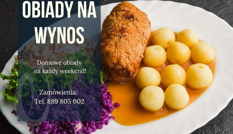 Obiady na wynos - od piątku do niedzieli!